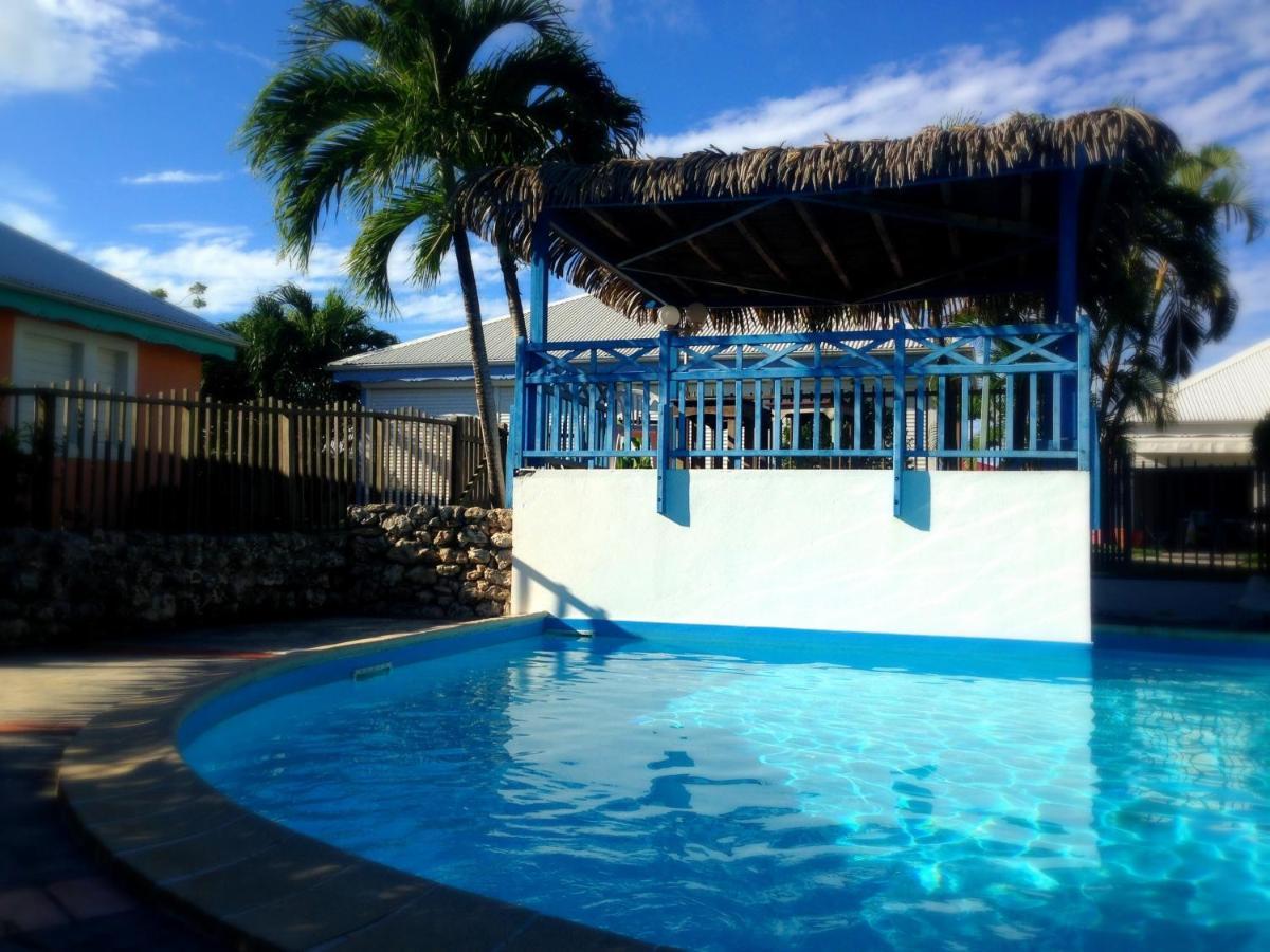 Bungalow La Papaye Bleue Residence Acces Piscine & Plage Saint-Francois  Ngoại thất bức ảnh