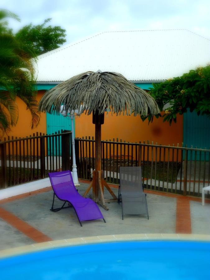 Bungalow La Papaye Bleue Residence Acces Piscine & Plage Saint-Francois  Ngoại thất bức ảnh