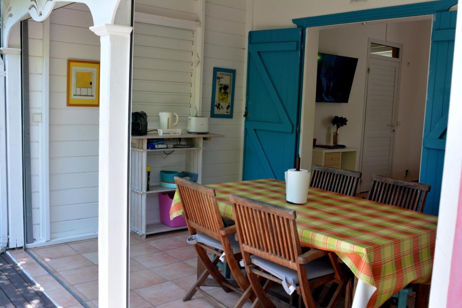 Bungalow La Papaye Bleue Residence Acces Piscine & Plage Saint-Francois  Ngoại thất bức ảnh