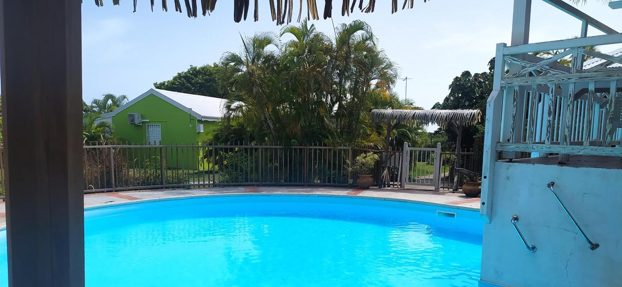 Bungalow La Papaye Bleue Residence Acces Piscine & Plage Saint-Francois  Ngoại thất bức ảnh