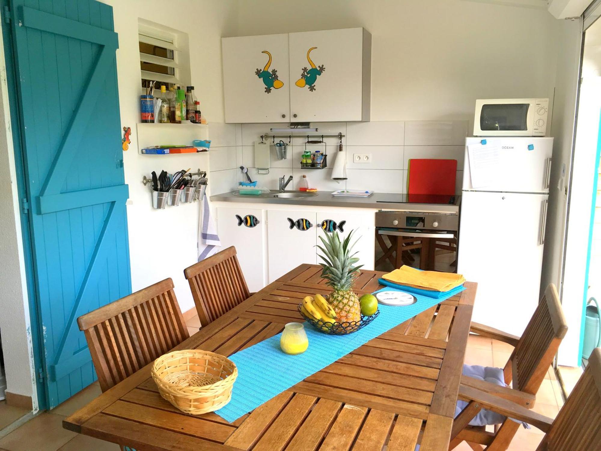 Bungalow La Papaye Bleue Residence Acces Piscine & Plage Saint-Francois  Ngoại thất bức ảnh