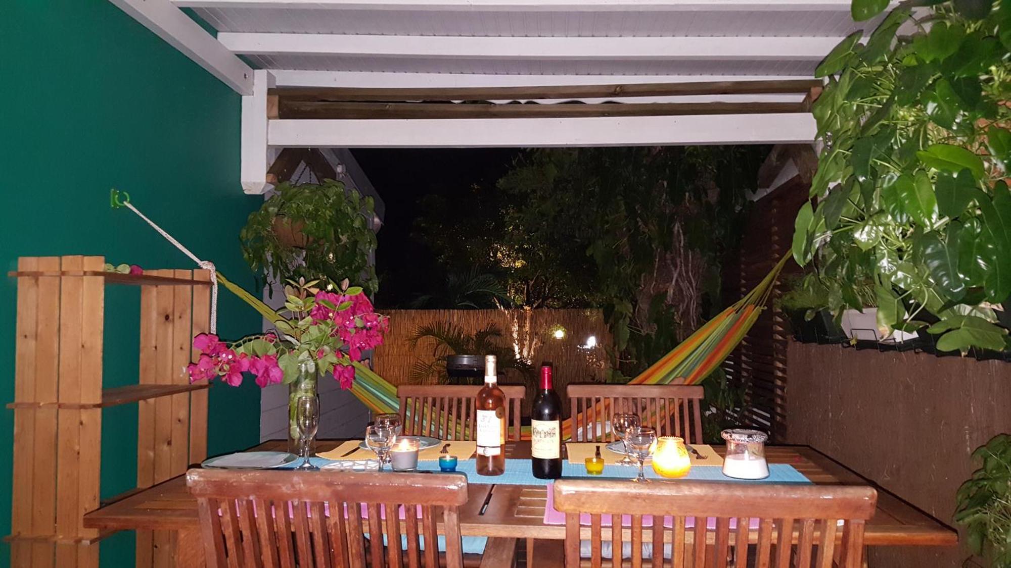 Bungalow La Papaye Bleue Residence Acces Piscine & Plage Saint-Francois  Ngoại thất bức ảnh