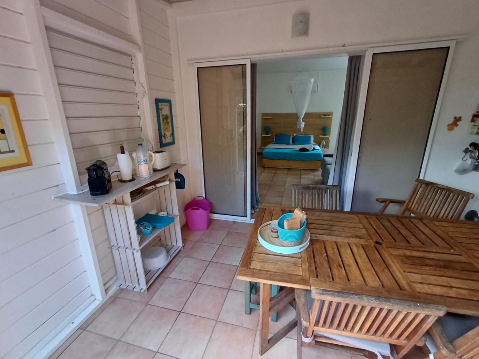 Bungalow La Papaye Bleue Residence Acces Piscine & Plage Saint-Francois  Ngoại thất bức ảnh